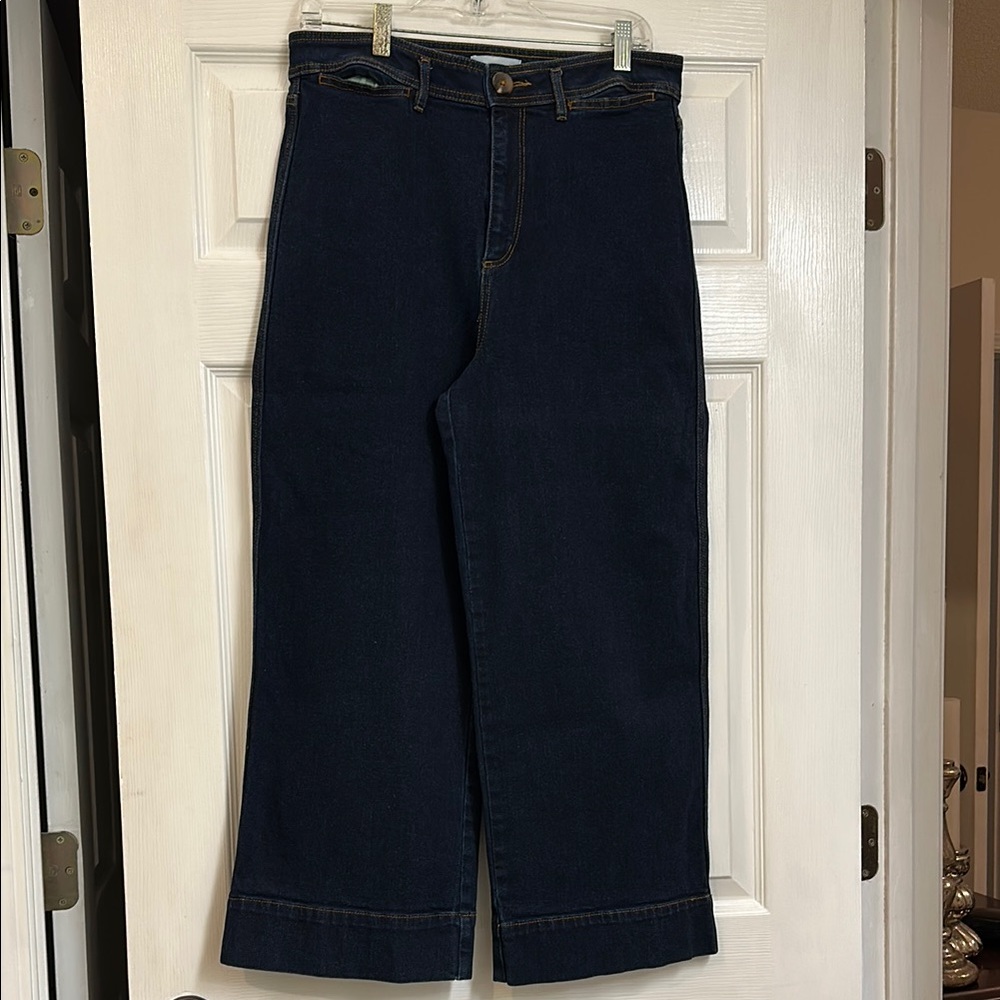 Loft High Waist Wide-Leg Jeans